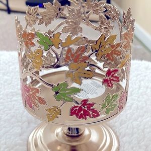 BBW FALL CANDLE HOLDER